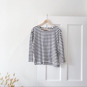 Everlane Box Stripped Tee